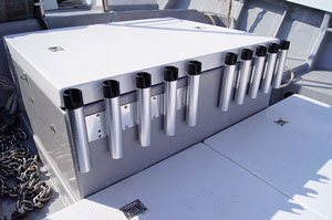 ロッドスタンド完備